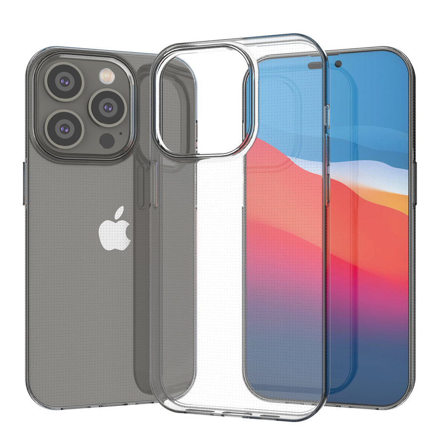 Ultra przezroczyste etui z TPU do iPhone’a 14 Pro 0,5 mm