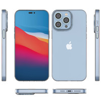 Cover in TPU ultra trasparente per iPhone 14 Pro Max 0,5 mm