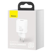 Caricabatterie Super Si Fast 1C 30W EU Bianco