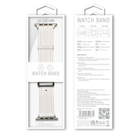 Apple Watch PU-Lederarmband 38/40/41 mm Weiß