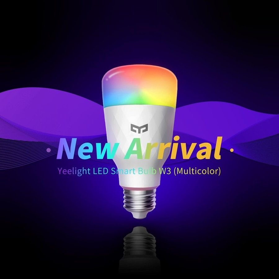 Intelligente LED-Lampe W3 E27