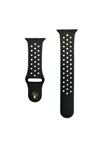  Devia Deluxe Series Sport2 Strap 38/40/41mm Zwart+Grijs 