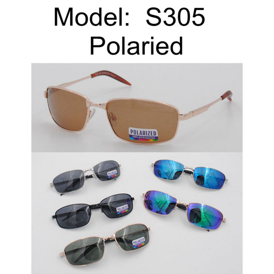 S305 Boîte 12 pièces. Lunettes polarisantes