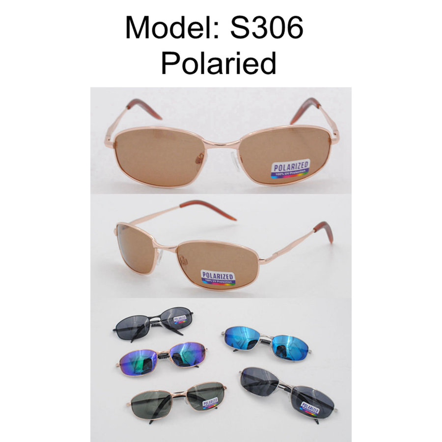 S306 Boîte 12 pièces. Lunettes polarisantes