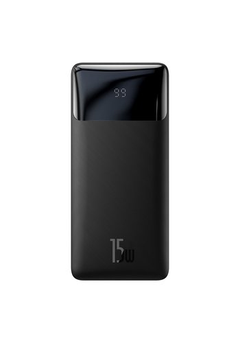  Baseus 15W PowerBank 10.000 mAh  Zwart 