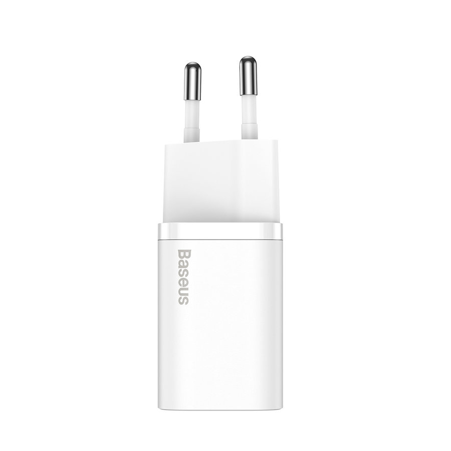 25W Super Si Chargeur Rapide Type-C Blanc