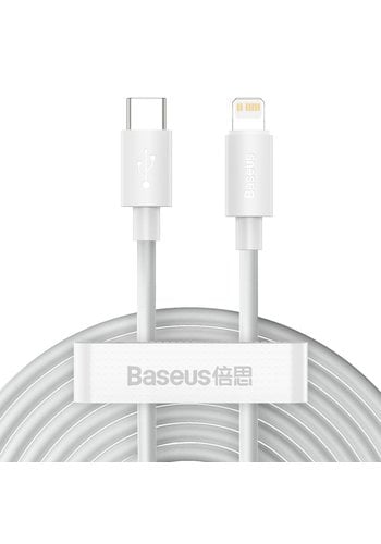  Baseus 2-pack USB-C to Lightning 1.5m 