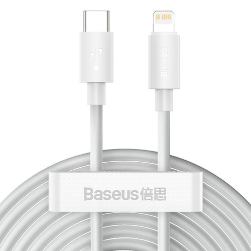  Baseus 2-pack USB-C naar Lightning 1.5m 