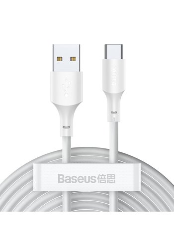  Baseus 2-pack USB-A naar USB-C 1.5m 