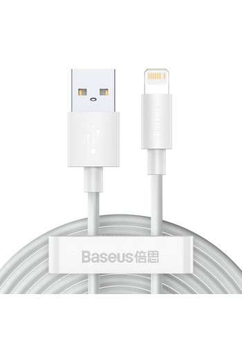  Baseus Confezione da 2 da USB-A a Lightning da 1,5 m 