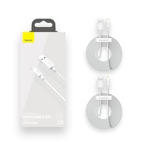 Pack de 2 USB-A vers Lightning 1,5 m