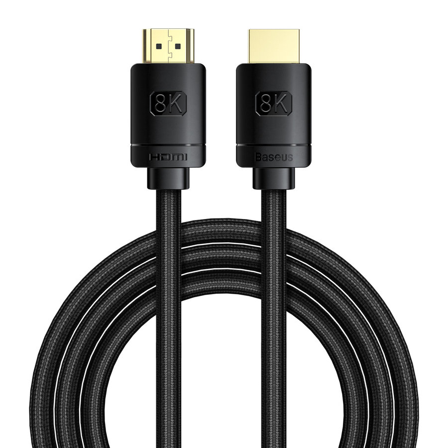 Kabel HDMI 2.1 8K 2m Czarny