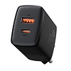 Baseus Chargeur Rapide Compact U+C 20W EU Noir