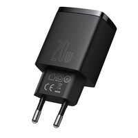 Chargeur Rapide Compact U+C 20W EU Noir