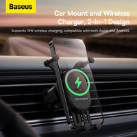 Ventilation Car Holder Wireless 15W Stable Series