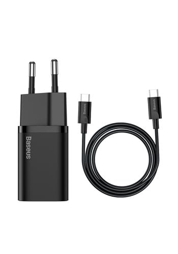  Baseus Super Si Fast Charger 1C 25W + USB-C cable 