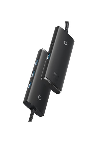  Baseus Adaptador HUB tipo C de 4 puertos serie Lite 