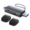 Baseus Lecteur de carte USB-A & Type-C vers SD/TF