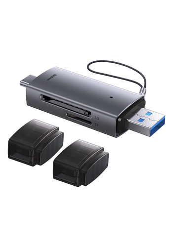  Baseus USB-A & Type-C to SD/TF card reader 