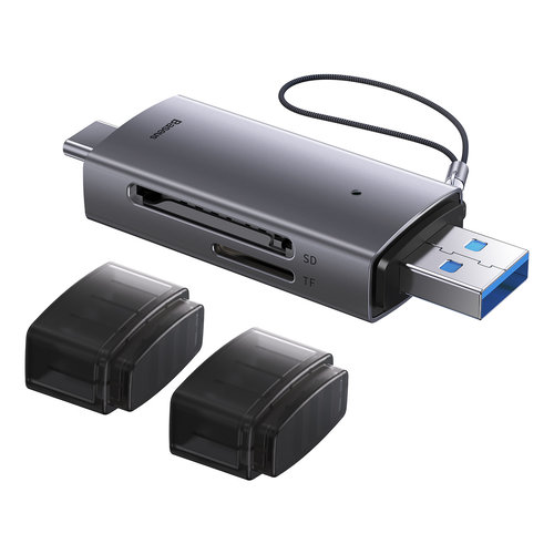  Baseus Lecteur de carte USB-A & Type-C vers SD/TF 