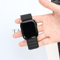 Apple Watch 42/44/45/49 mm Czarny – Nylonowy pasek Sport5 z serii Deluxe