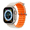 Devia Apple Watch 42/44/45/49 mm Starlight+Orange – Deluxe-Serie Sport6 Silikon