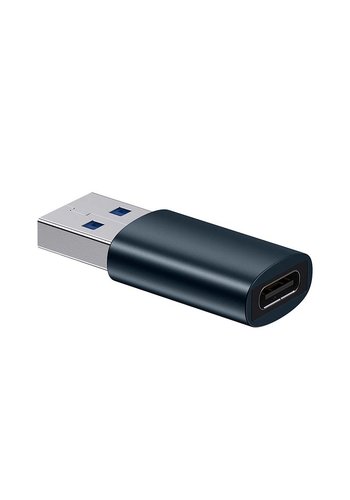  Baseus Adaptateur USB 3.1 vers Type-C Bleu 