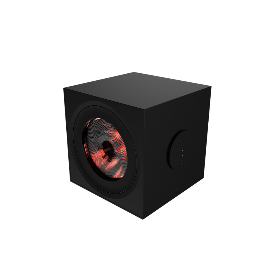 Conjunto de base de foco de lámpara inteligente Cube