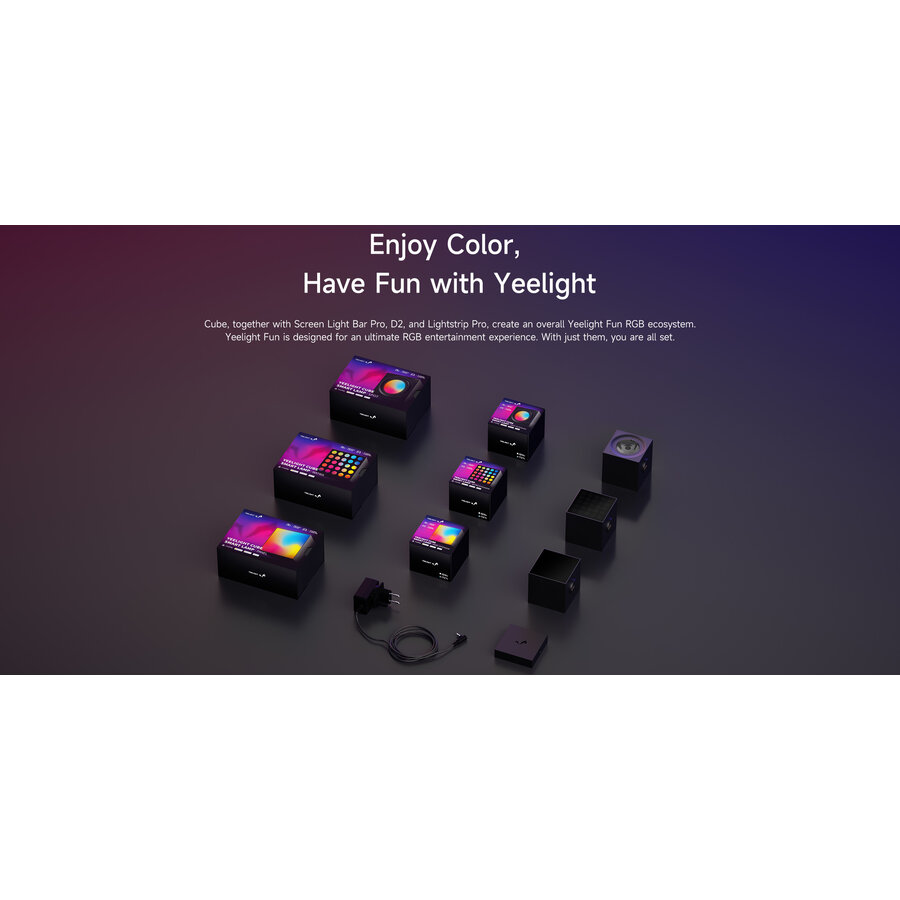 Cube Smart Lamp Matrix Set di base