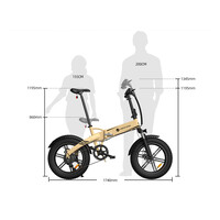 FatBike A20F Beast White Foldable