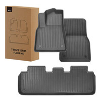 3-piece TPE floor mat for Tesla Model Y