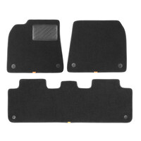 Tapis de sol 6 pièces TPE+Velour pour Tesla Model Y