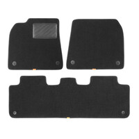 9-piece floor mat TPE+Velour for Tesla Model Y