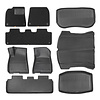 Baseus 9-piece floor mat TPE+Velour for Tesla Model 3