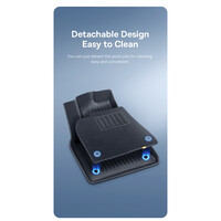 Tapis de sol 6 pièces TPE+Velour pour Tesla Model Y