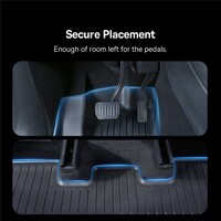 3-delige vloermat TPE voor Tesla Model Y