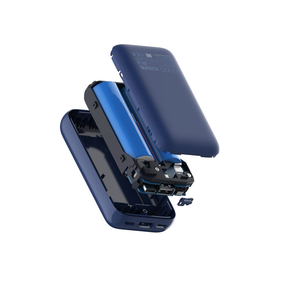 33W Power Bank 10000mAh Pocket Edition Pro Blauw