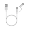 Xiaomi Cable Mi 2 en 1 USB-C de 30 cm