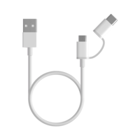 Câble Mi 2-en-1 USB-C 30cm