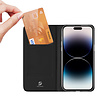 Dux Ducis Custodia per libreria Skin Pro per iPhone 15 Pro nera