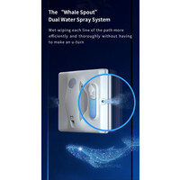 W8 Electric Window Cleaning Robot with Water Spray