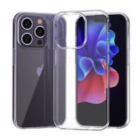 Funda Ultra Transparente de TPU para iPhone 15 Pro Max de 0,9 mm