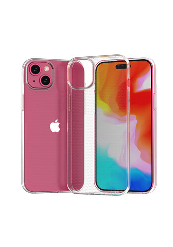  Funda de TPU ultratransparente para iPhone 15 de 0,9 mm 