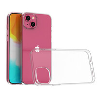 Cover in TPU ultra trasparente per iPhone 15 da 0,9 mm