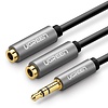 UGreen AUX-Audio-Splitter 3,5-mm-Kopfhörerbuchse 20 cm