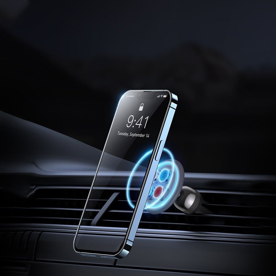 C01 - Magnetic Phone Holder on Ventilation Grille