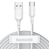 Baseus Cavo USB a USB C Simple Wisdom 2x 1,5 M