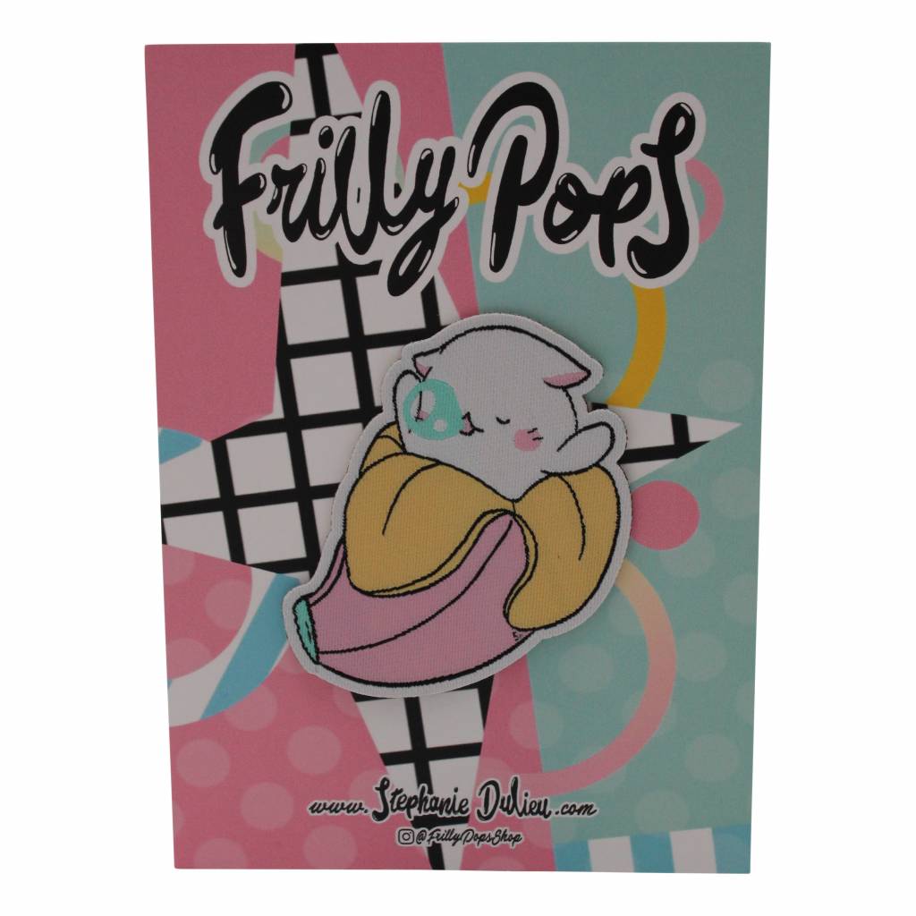 Frilly Pops Baby bananya - patch (naaien)