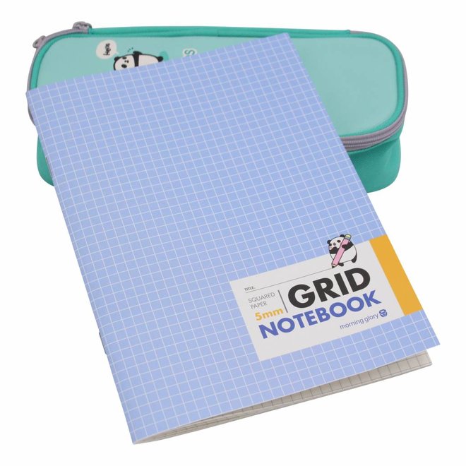 Grid notebook squared paper 5mm