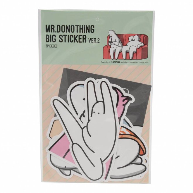 Big stickers Mr.Donothing